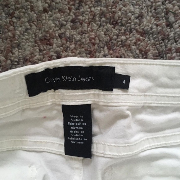 CALVIN KLEIN white jeans - Picture 3 of 4